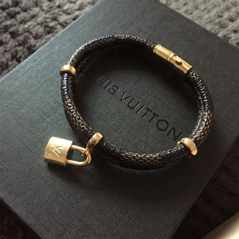 lv bracelets mens|louis vuitton leather bracelet men's.